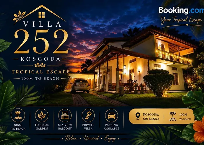 Villa 252 Kosgoda - Beach Side Stay & Tours